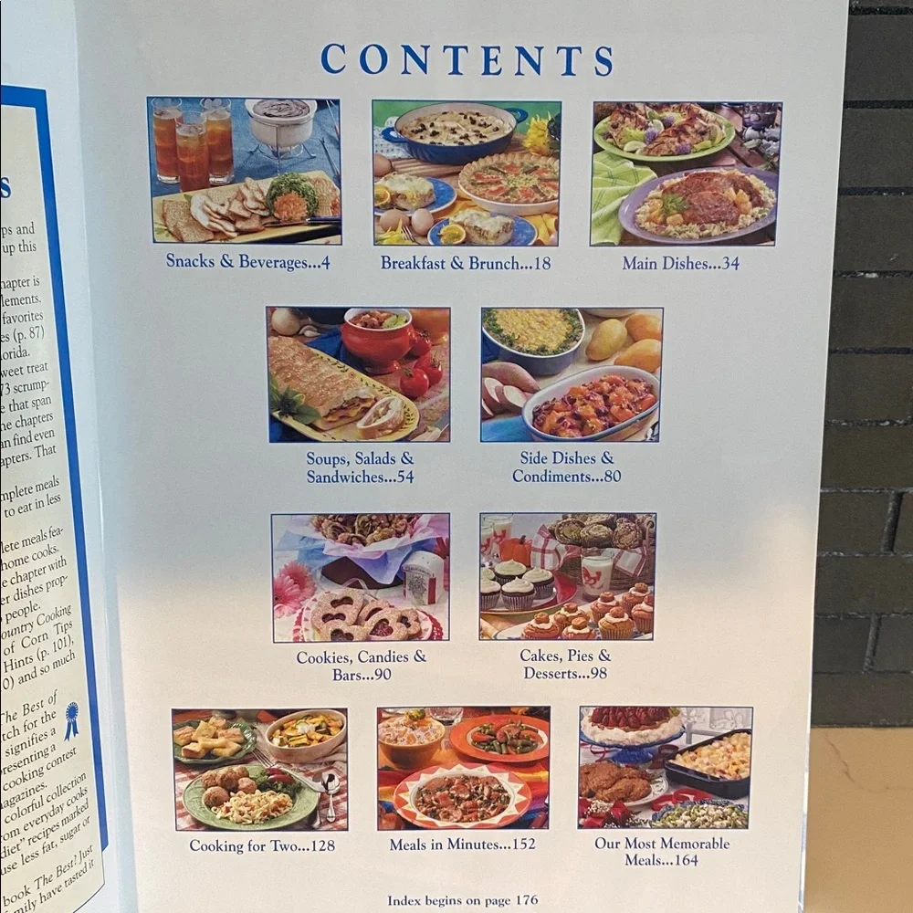 The Best of 2005 Cookbook - Blue Plaid Cover